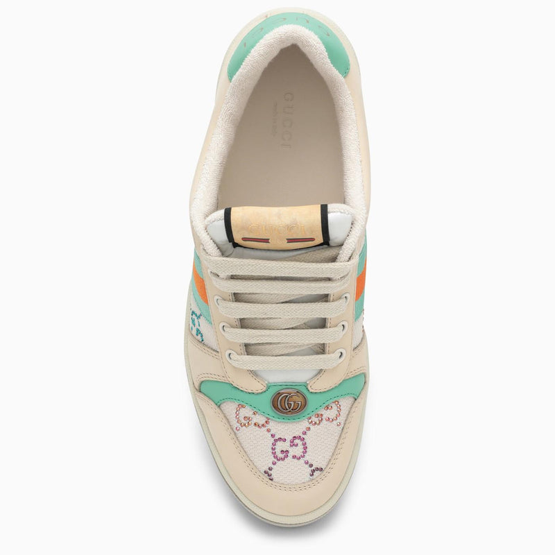 Gucci Screener Sneaker Beige - Women