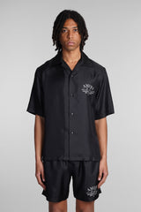 AMIRI Shirt In Black Silk - Men