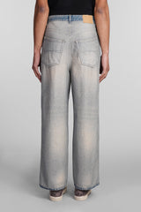Balenciaga Jeans In Beige Cotton - Men