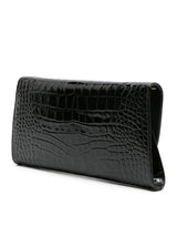 Tom Ford Shiny Stamped Croc Clutch - Women