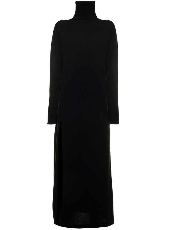 Saint Laurent Cashmere High Neck Dress - Women