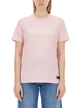 Versace T-shirt With 1978 Re-edition Logo - Women