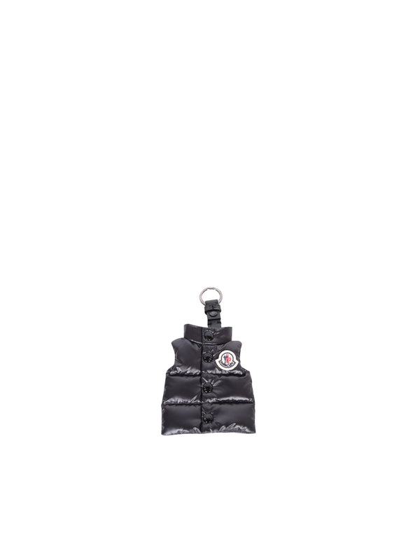 Moncler Vest Key Ring Black Keychain - Men