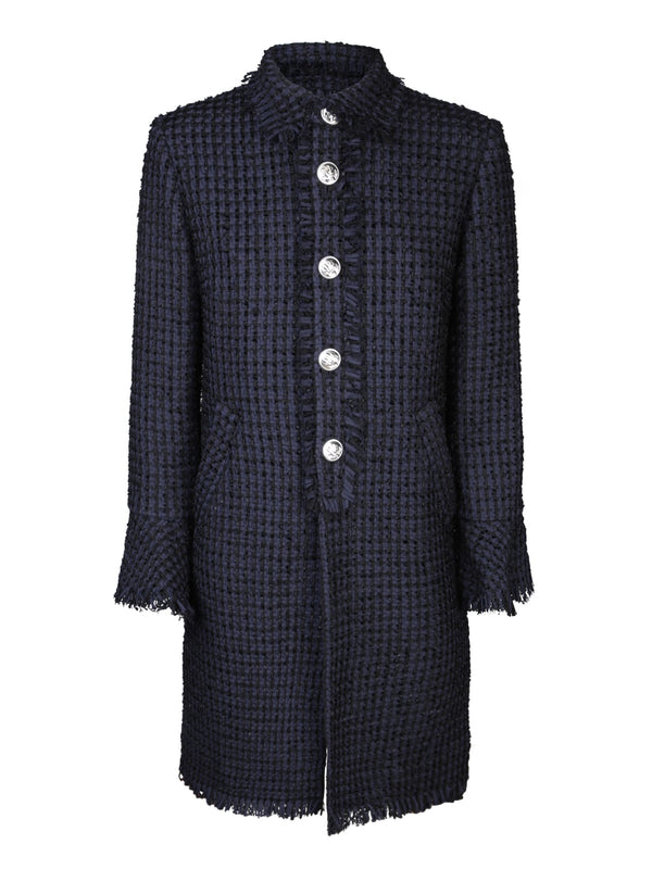 Dsquared2 Lower Manhattan Blue Coat - Women