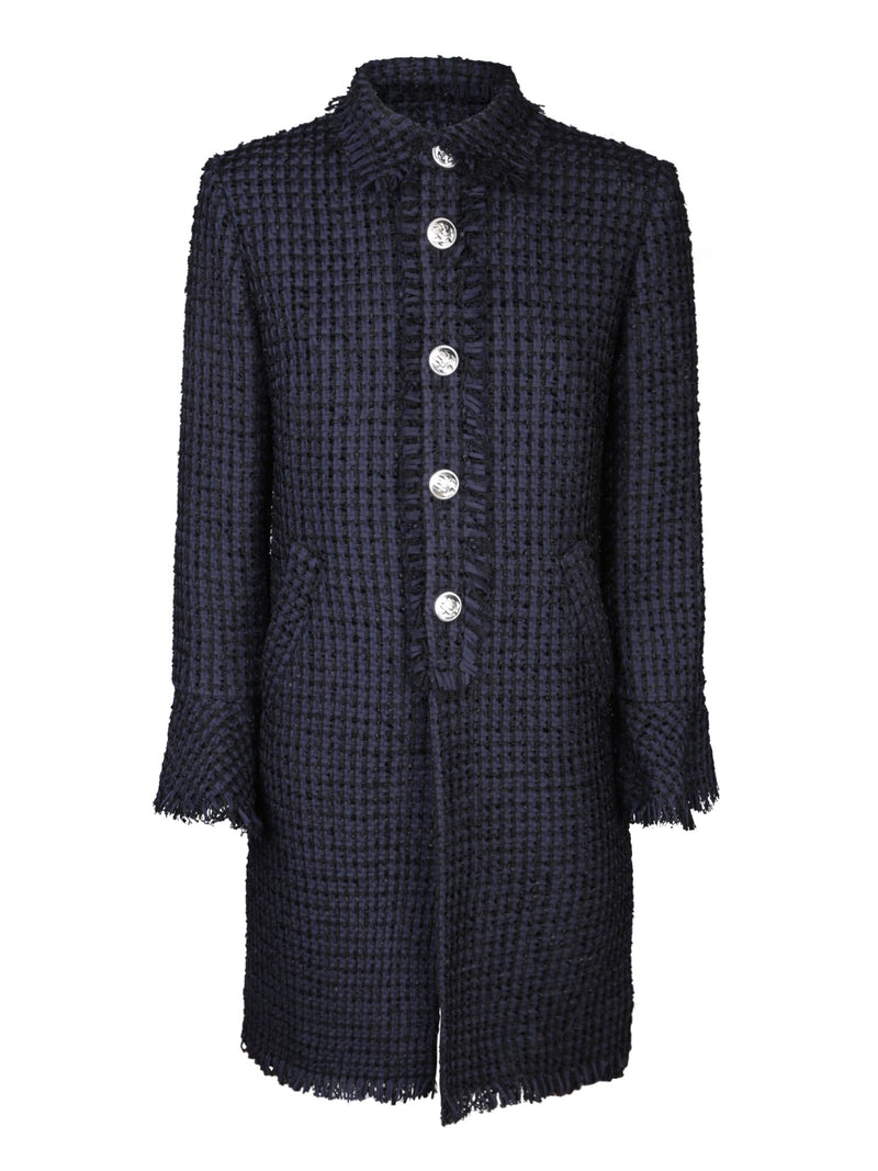 Dsquared2 Lower Manhattan Blue Coat - Women