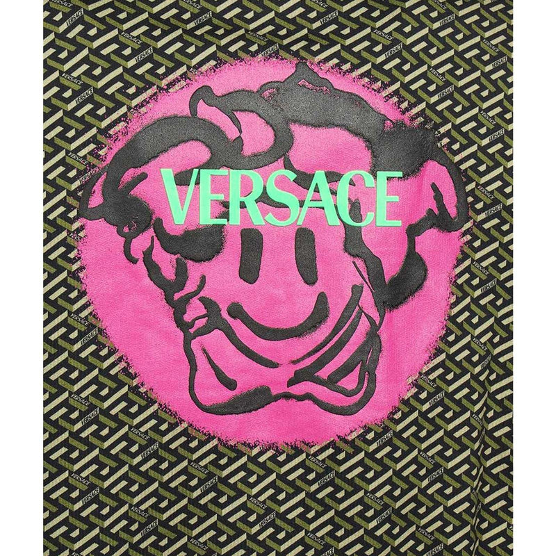 Versace Hooded Zipped Sweatshirt - Men - Piano Luigi