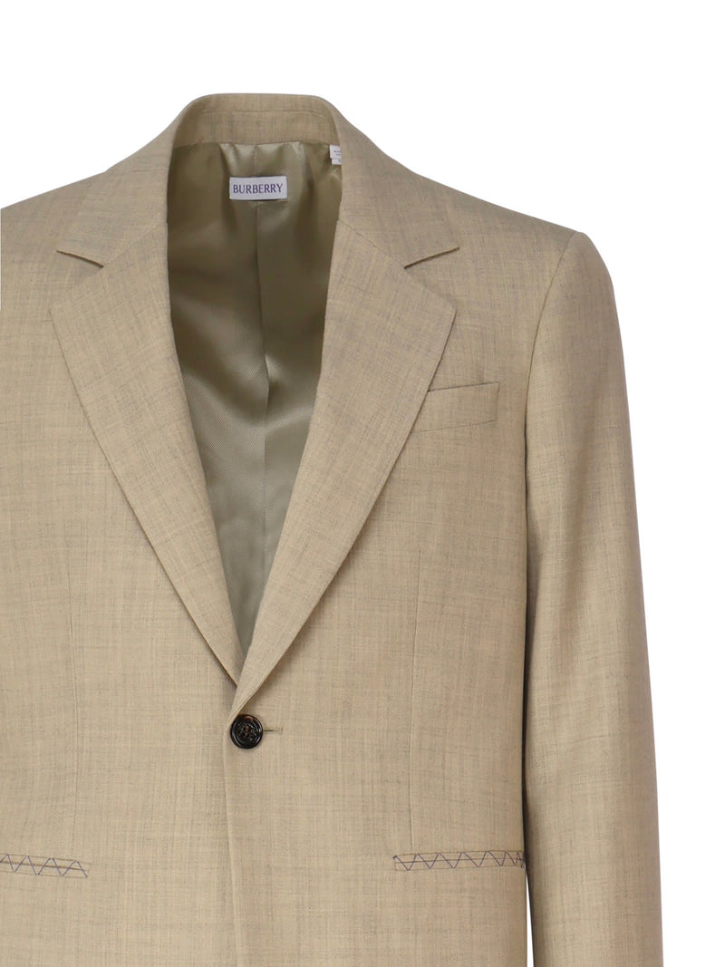 Burberry Wool Tailored Jacket - Men