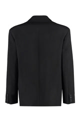 Valentino Double-breasted Wool Blazer - Men - Piano Luigi