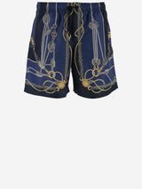 Versace Nautical Print Swimsuit - Men