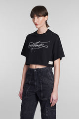 AMIRI T-shirt In Black Cotton - Women