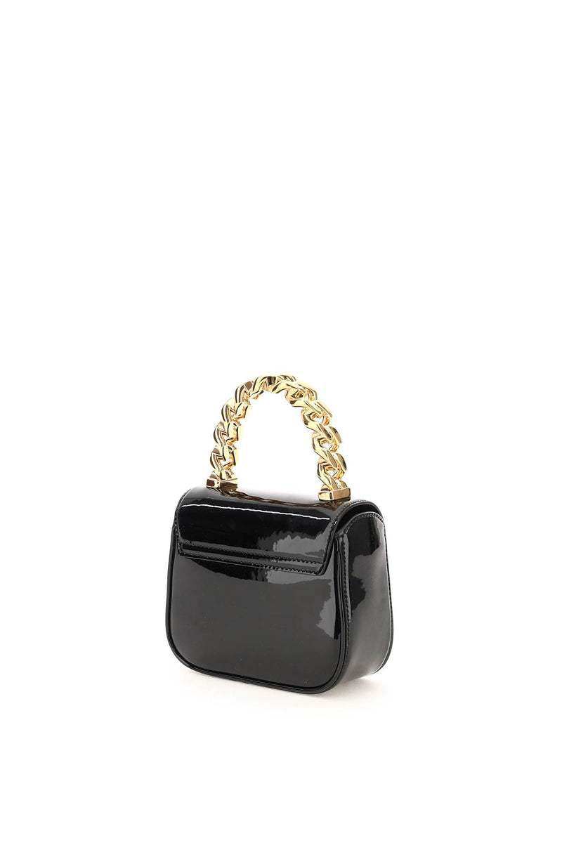 Versace la Medusa Mini Bag In Patent Leather - Women