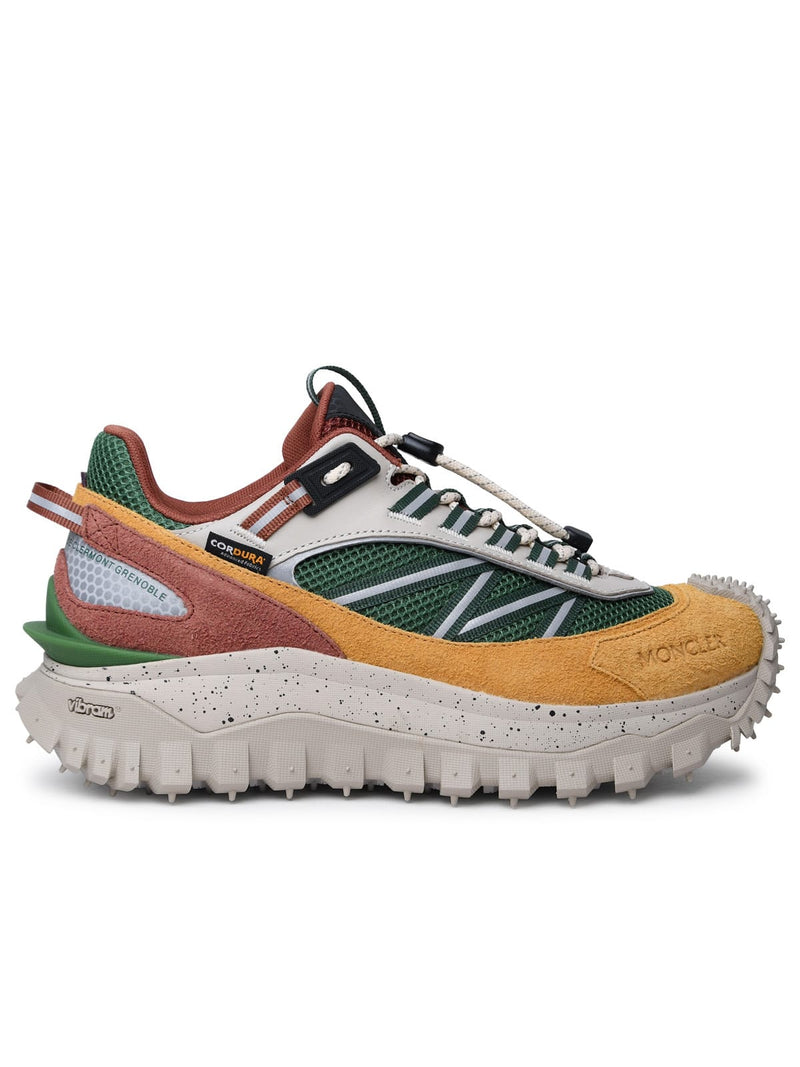 Moncler Multicolor Leather Blend Sneakers - Men