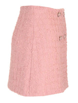 Versace Wool Tweed Mini Skirt - Women