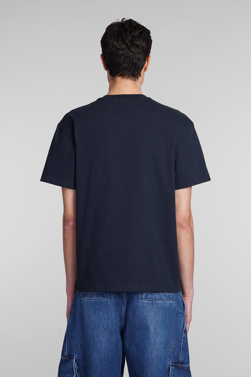 J.W. Anderson T-shirt In Blue Cotton - Men