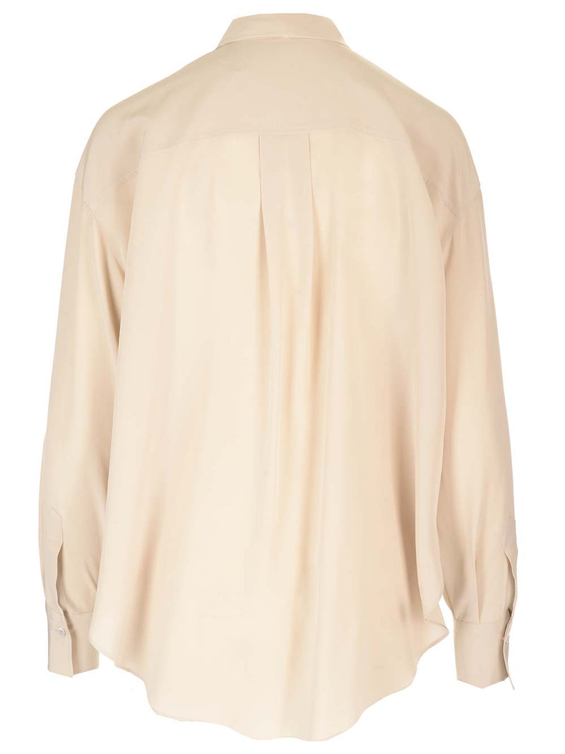 Brunello Cucinelli Cr?pe De Chine Shirt - Women