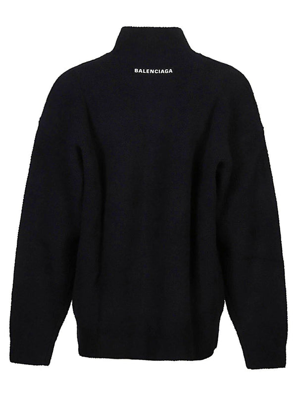 Balenciaga Quarter-zip Knit Sweater - Men