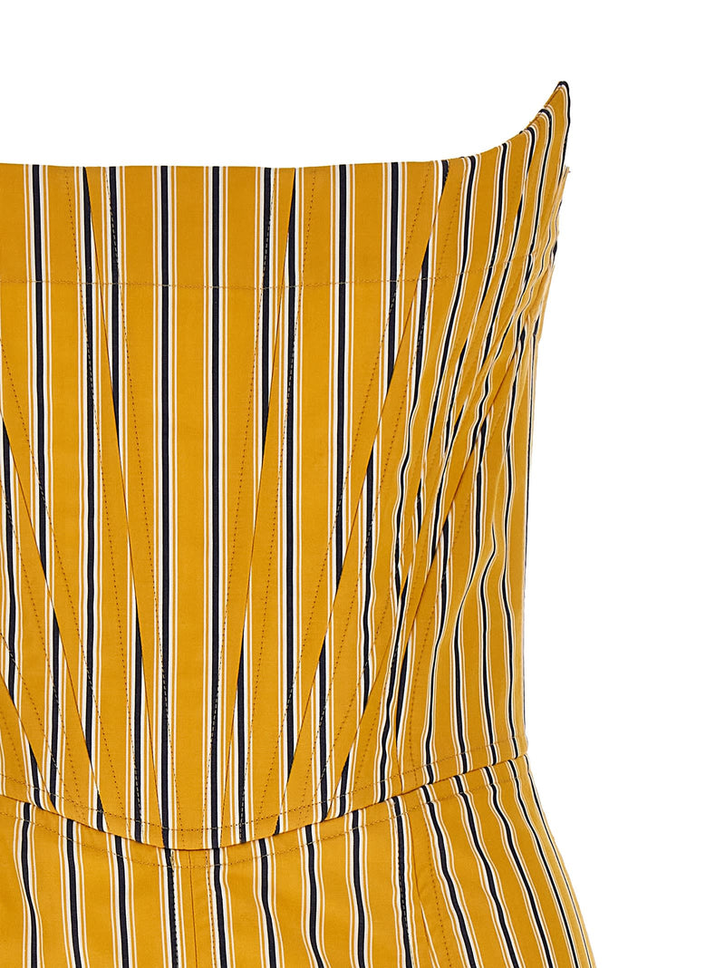 Dsquared2 Striped Corset Dress - Women