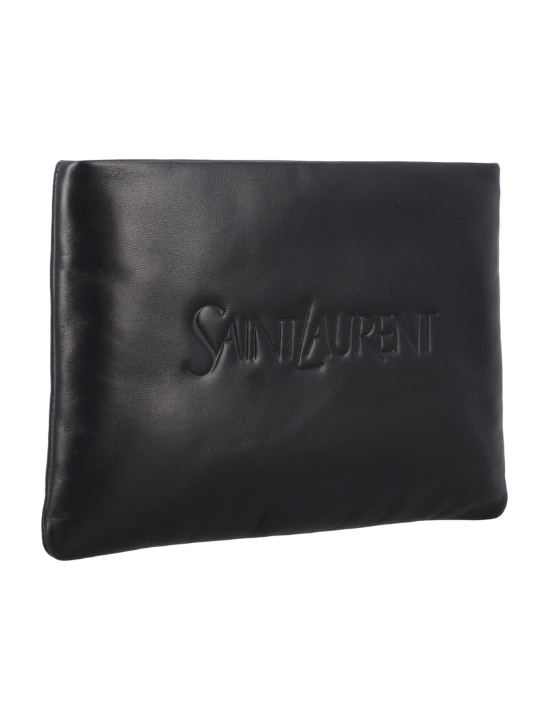 Saint Laurent Small Puffy Pouch - Men