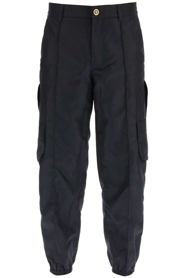 Versace Black Polyamide Pants - Men