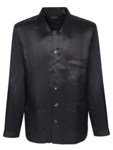 Tom Ford Pockets Black Shirt - Men - Piano Luigi