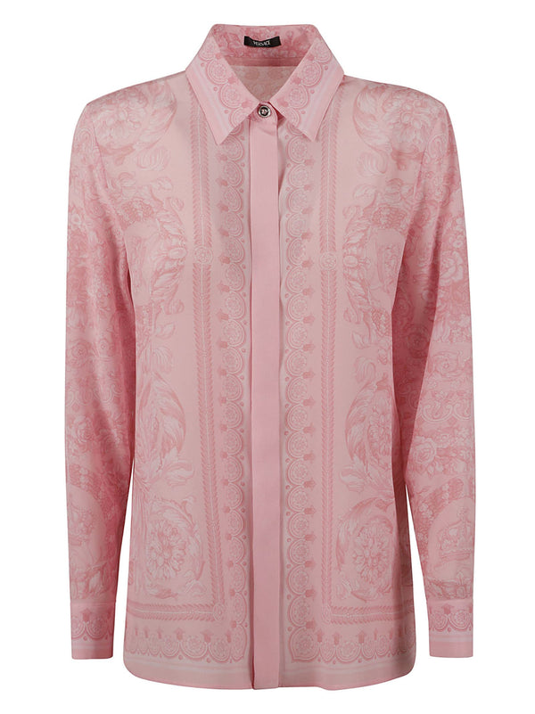 Versace Formal Baroque Print Shirt - Women