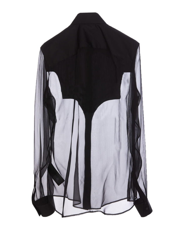 Balmain Western Silk Shirt - Women