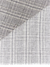 Brunello Cucinelli Fringed Check Scarf - Women - Piano Luigi