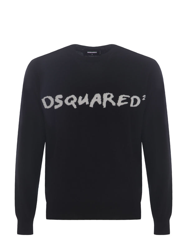 Pullover Dsquared2 Made Of Virgin Wool - Men