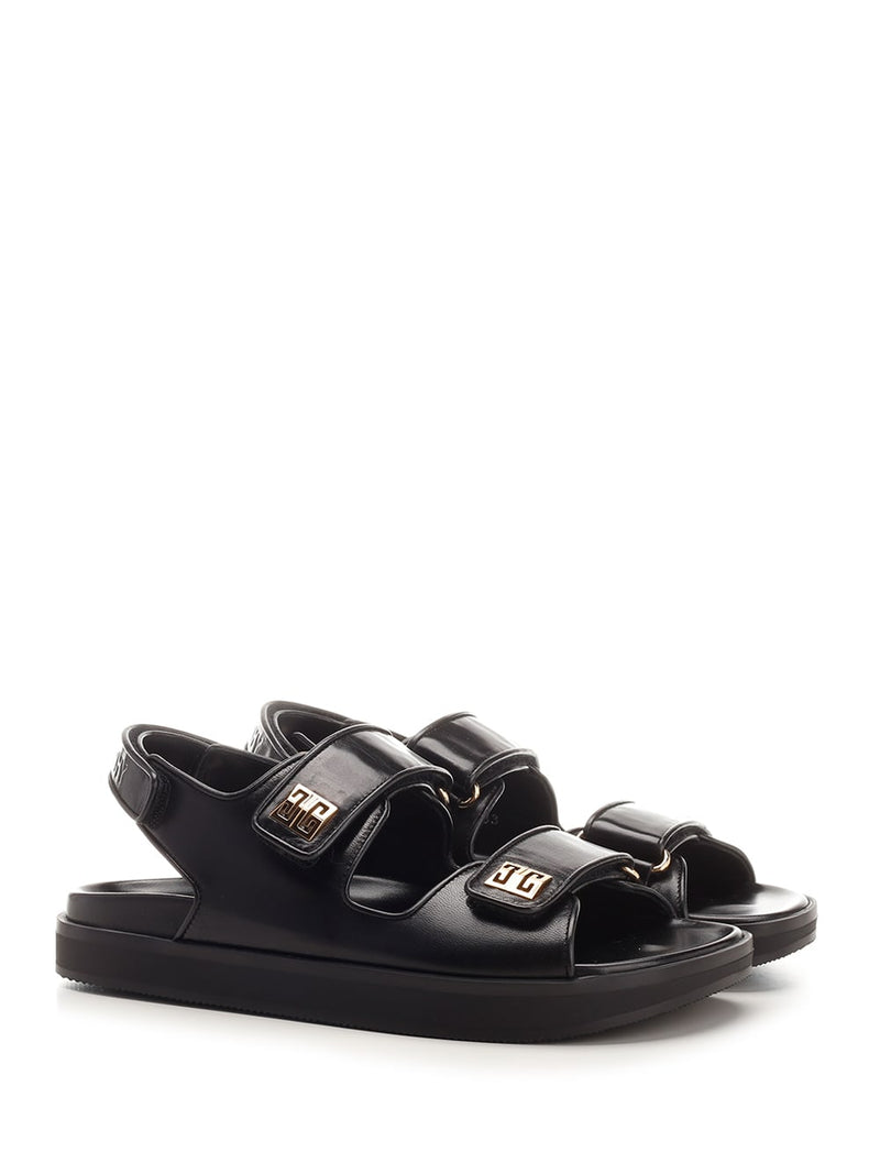 Givenchy 4g Strap Flat Sandals - Women