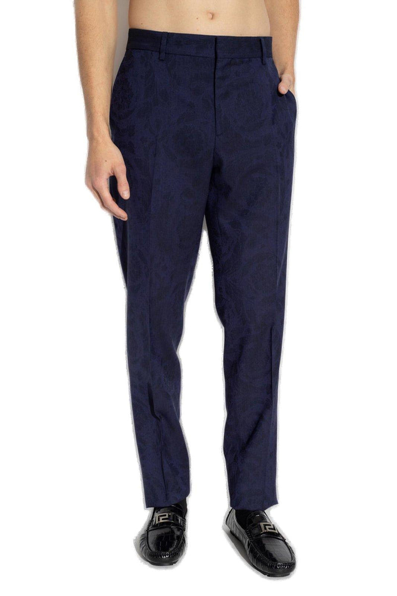 Versace Pleated Tailored Trousers - Men