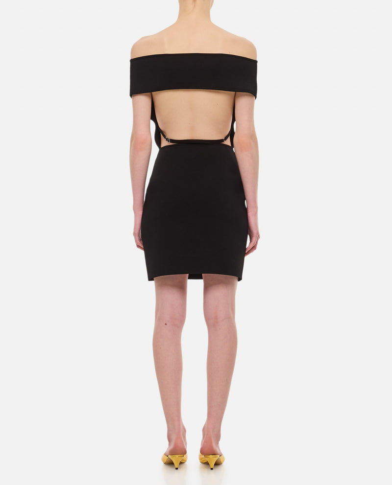 Jacquemus Off-the-shoulder Short Dress - Women