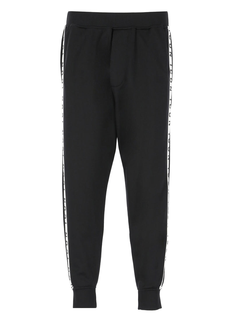 Dsquared2 Icon Relaxed Dan Pants In Black - Men