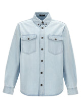 Versace medusa Denim Shirt - Men