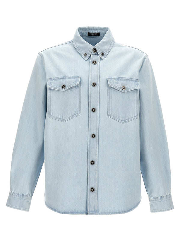 Versace medusa Denim Shirt - Men