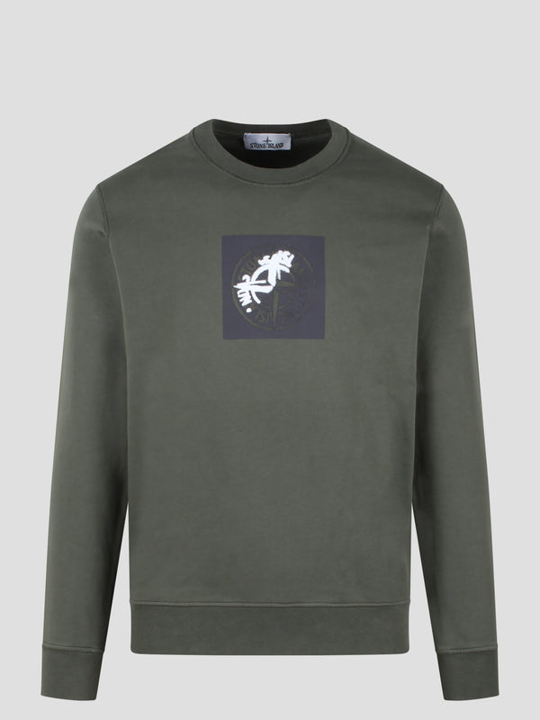 Stone Island Industrial One Print Sweatshirt - Men