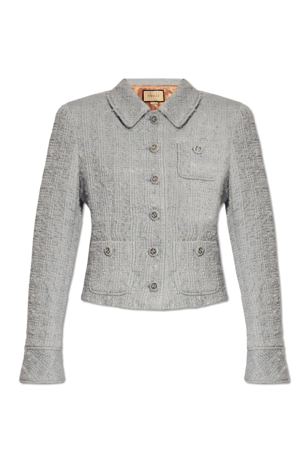 Gucci Tweed Blazer - Women