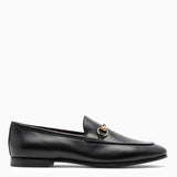 Gucci Womens Black Jordaan Loafers - Women