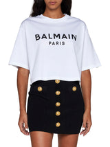 Balmain Cotton Crew-neck T-shirt - Women