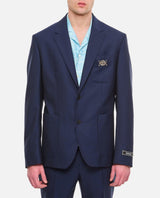 Versace Formal Jacket Wool Canvas Fabric - Men - Piano Luigi