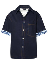 Burberry Blue Cotton Shirt - Women