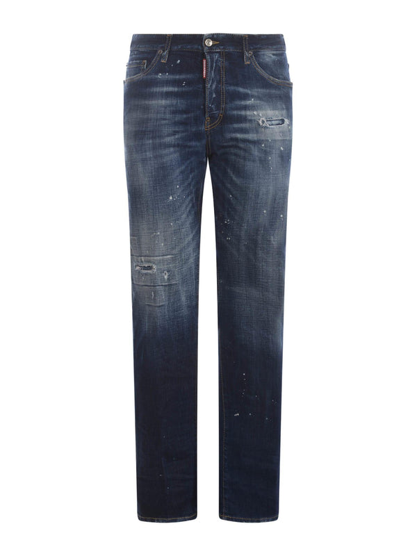 Jeans Dsquared2 roadie In Denim - Men - Piano Luigi