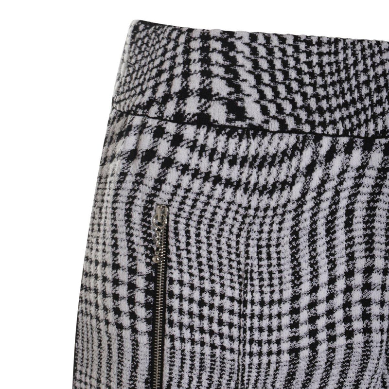 Burberry Wraped Houndstooth Jacquard Wide-leg Trousers - Women