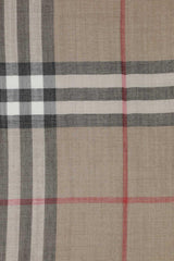 Burberry Frayed Edge Checked Scarf - Men