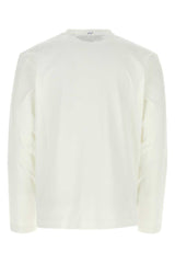 Burberry Allover Logo Printed Long Sleeved T-shirt - Men