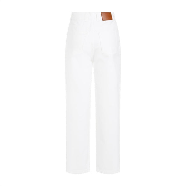 Moncler Logo Patch Straight Leg Trousers - Women