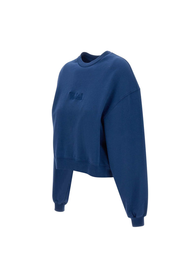 Woolrich cotton Fleece Logo Sweatshirt - Women