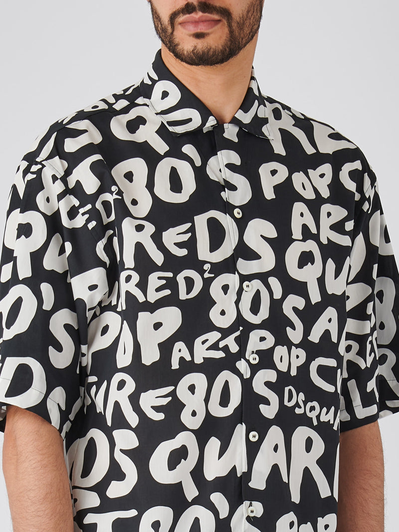 Dsquared2 D2 Pop 80s Bowling Shirt Shirt - Men