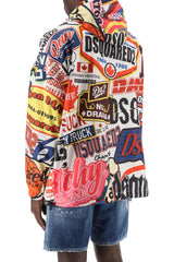 Dsquared2 Logomania Windbreaker Jacket - Men