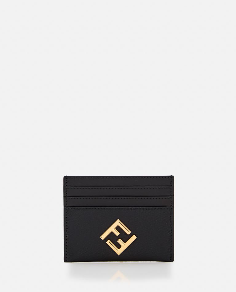 Fendi Leather Cardholder - Women