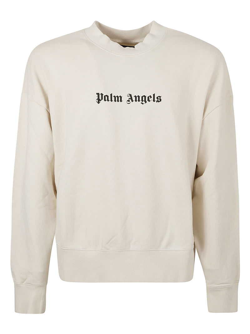 Palm Angels Logo Crewneck Sweatshirt - Men